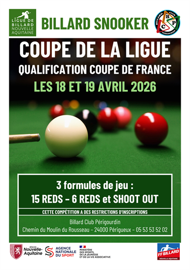 coupe de la ligue snooker